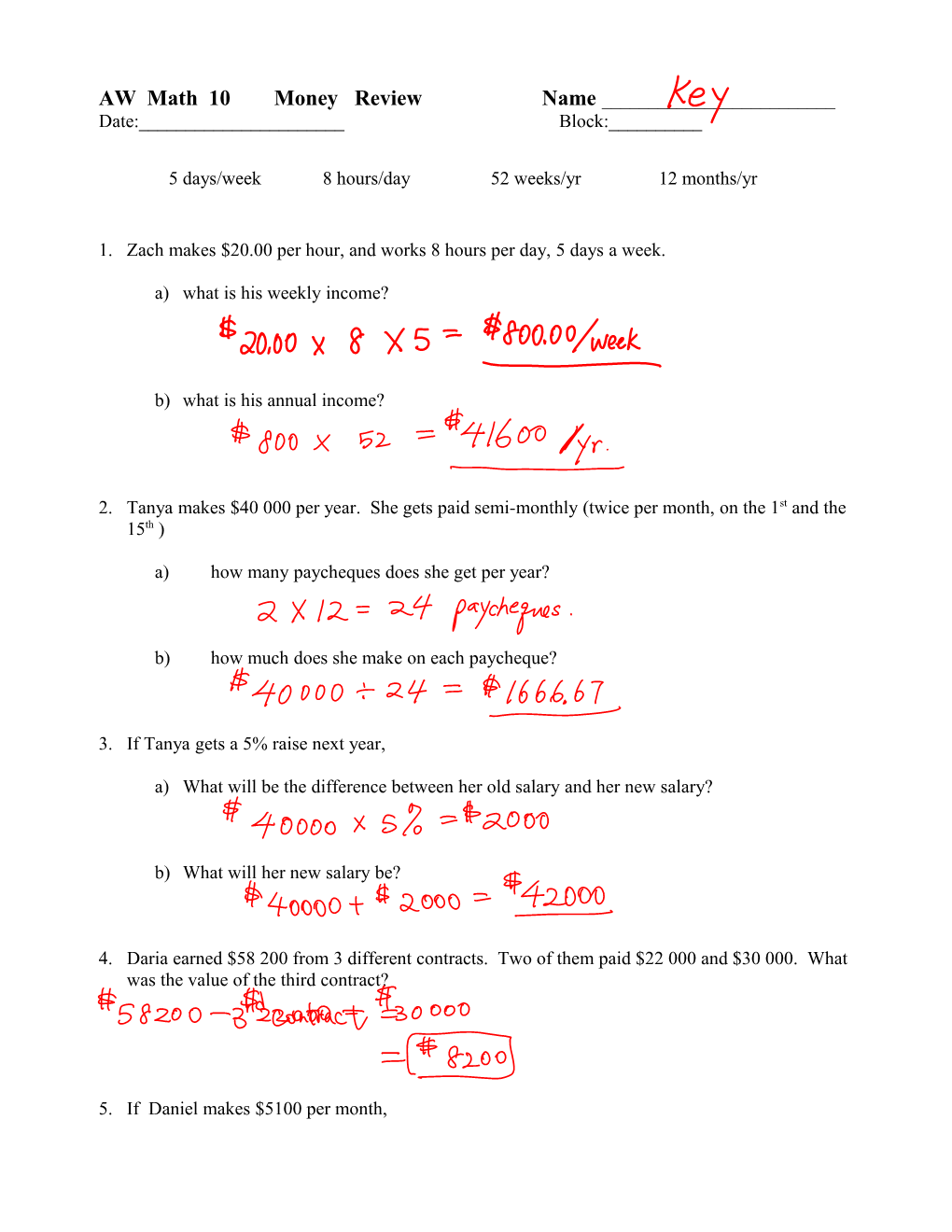 Apprenticeship & Workplace Chapter 1 Review Assignment