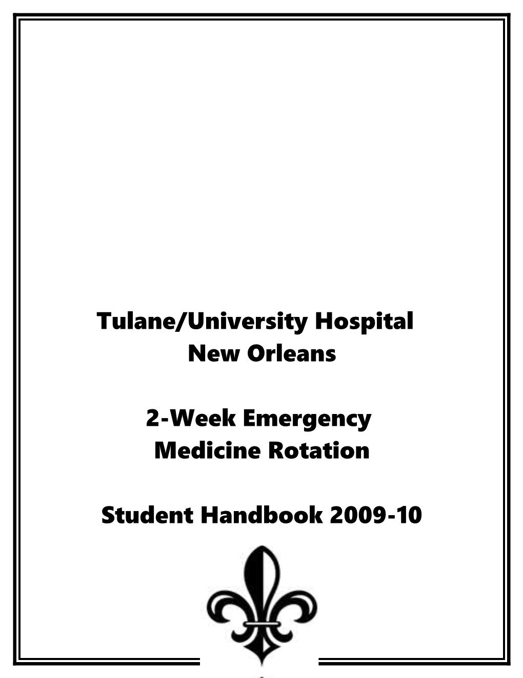 Tulane/University Hospital