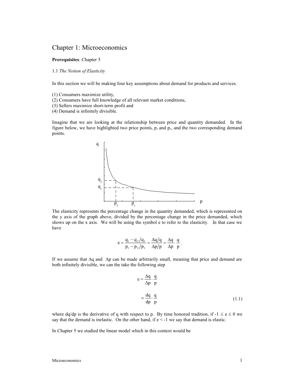 Chapter 1 Basic Mathematical Concepts