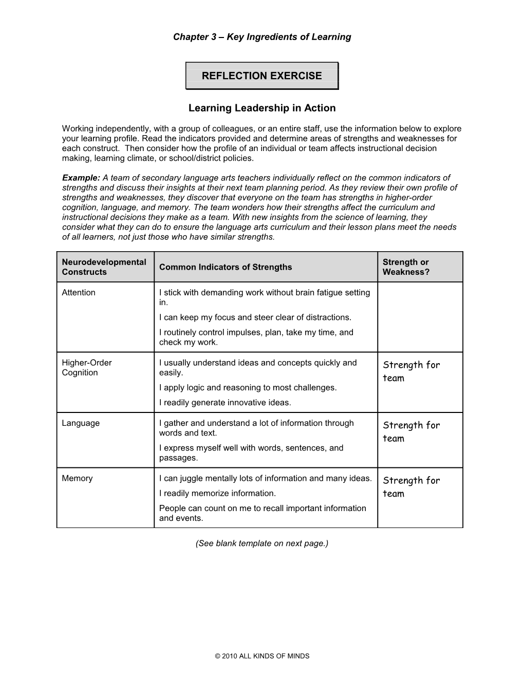 Chapter 2 - BRINGING the SCIENCE of LEARNING INTO the CLASSROOM