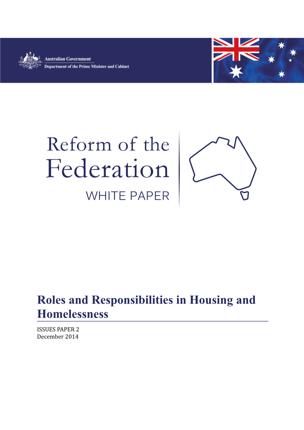 Roles and Responsibilities in Housing and Homelessness