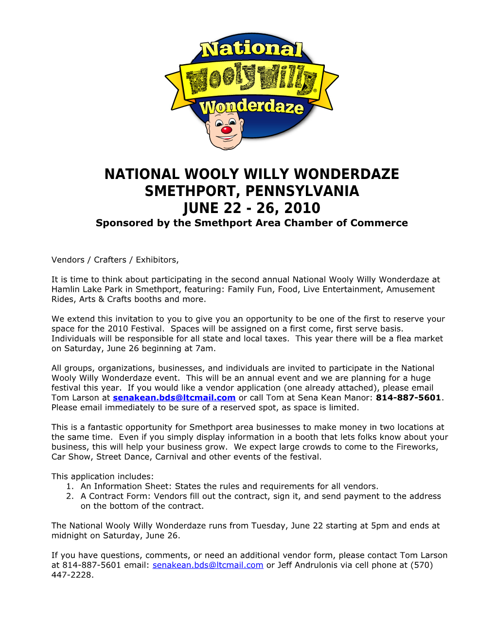 National Wooly Willy Wonderdaze