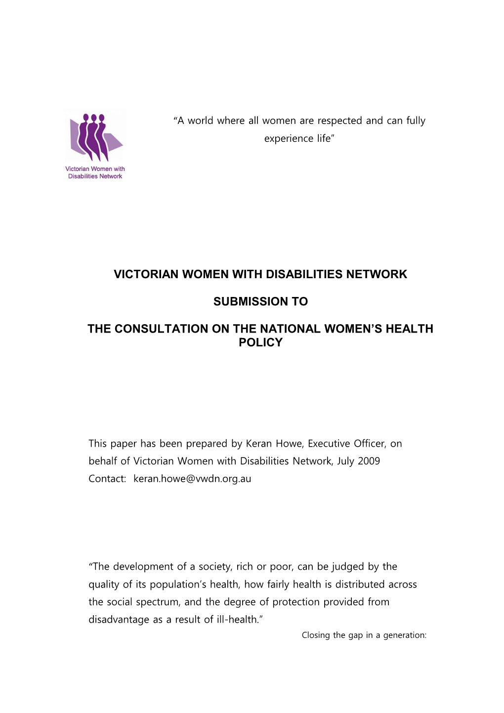 Victorian Women with Disabilities Network s1