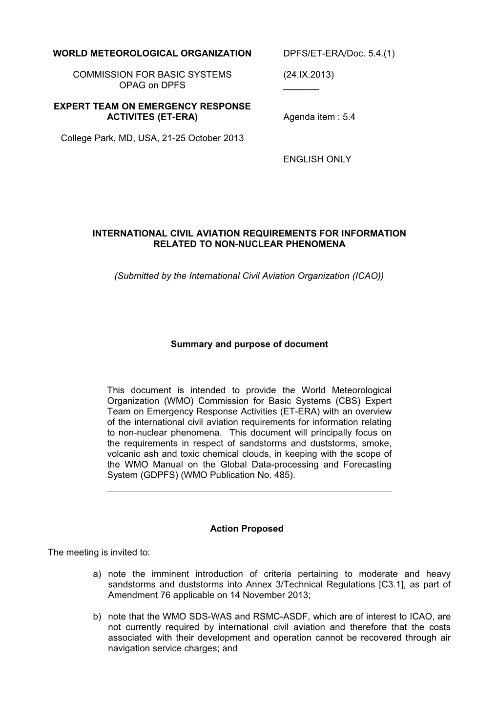 World Meteorological Organization s9