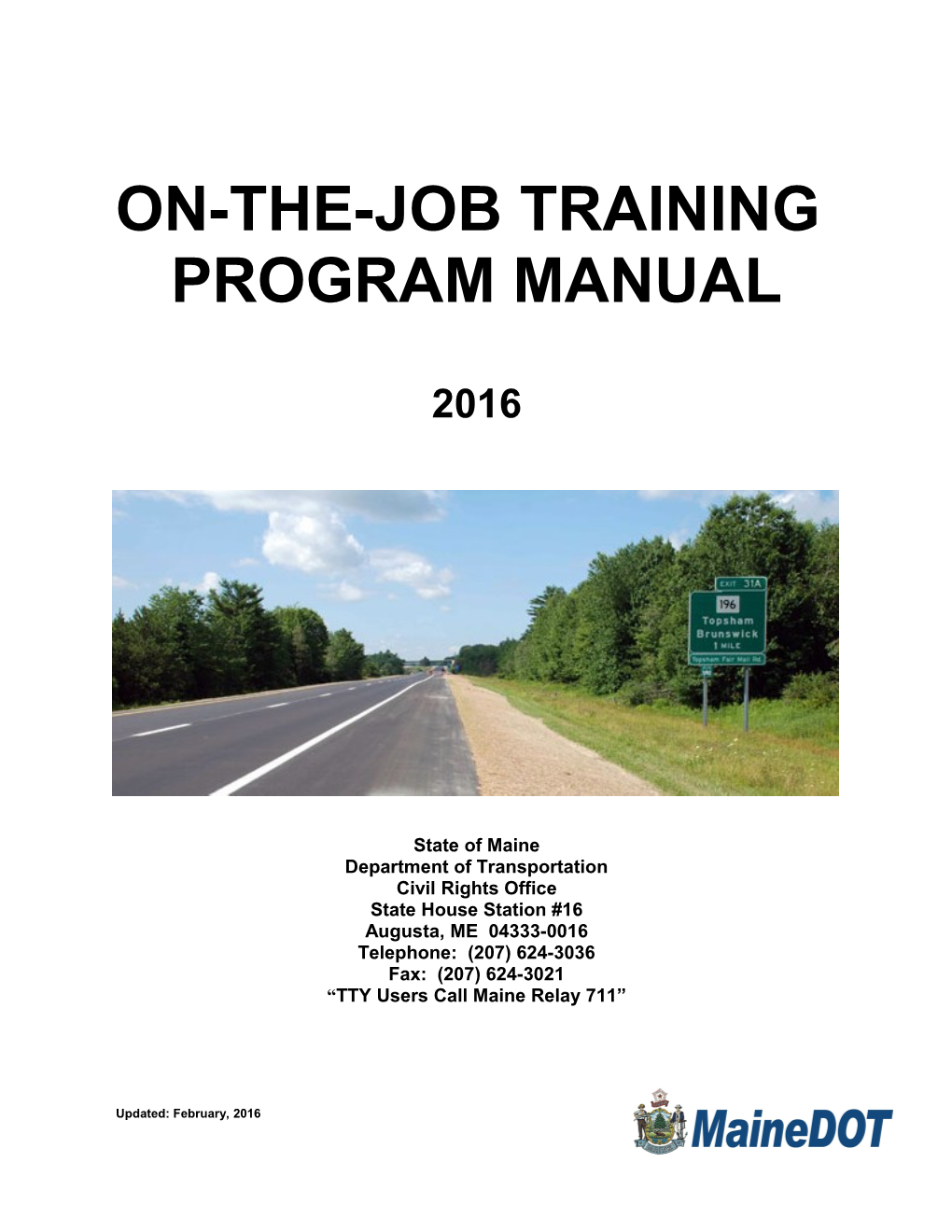 On-The-Job Training