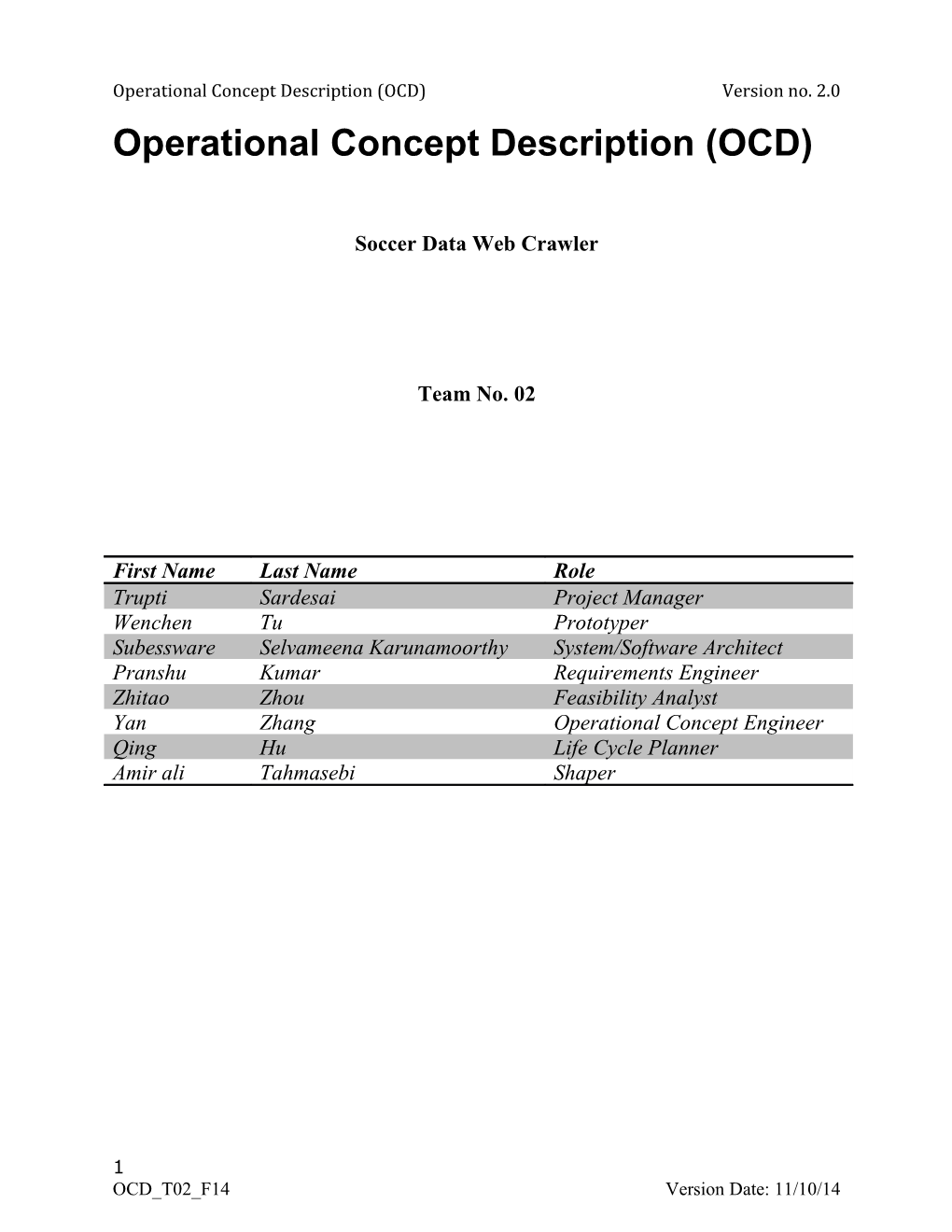 Operational Concept Description (OCD) s7