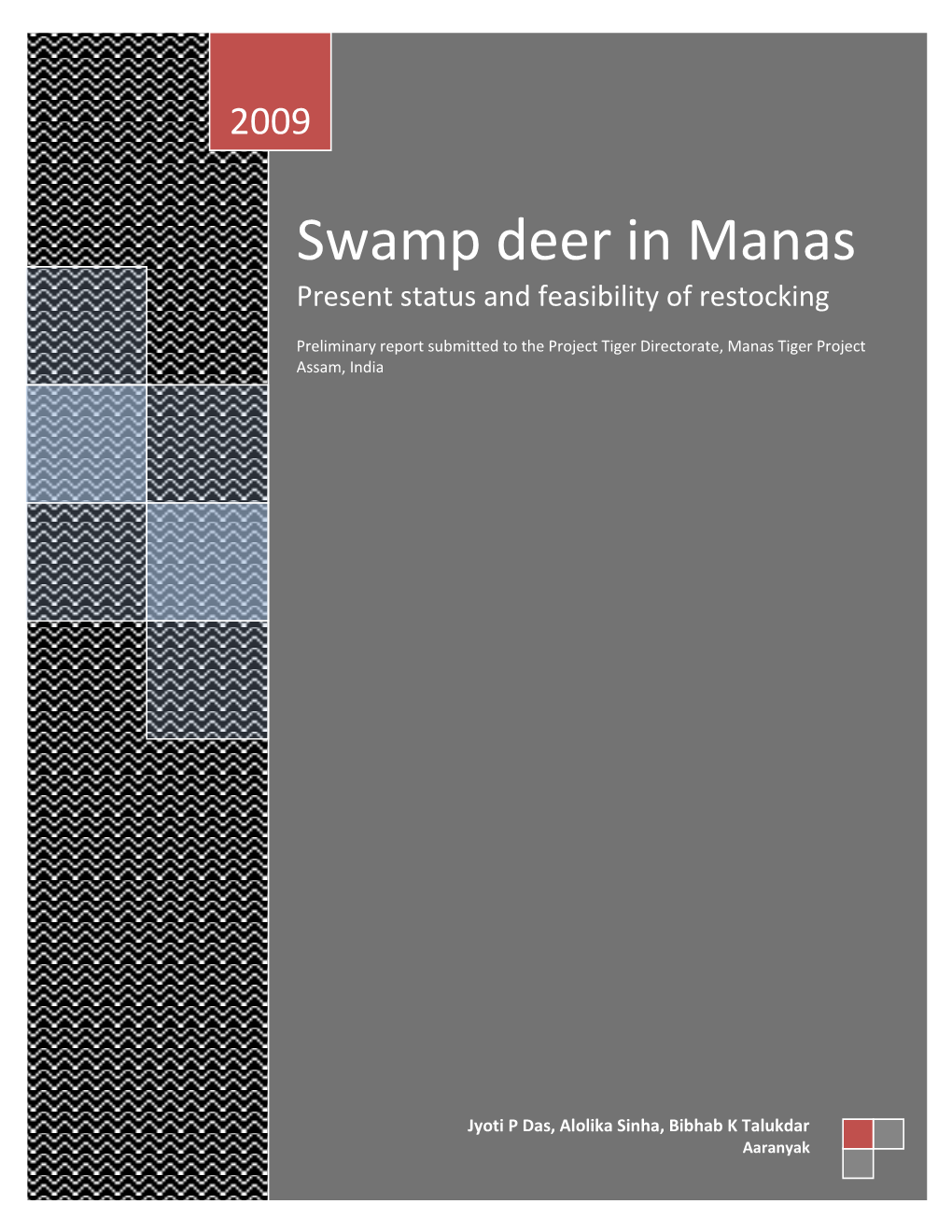 Swamp Deer in Manas