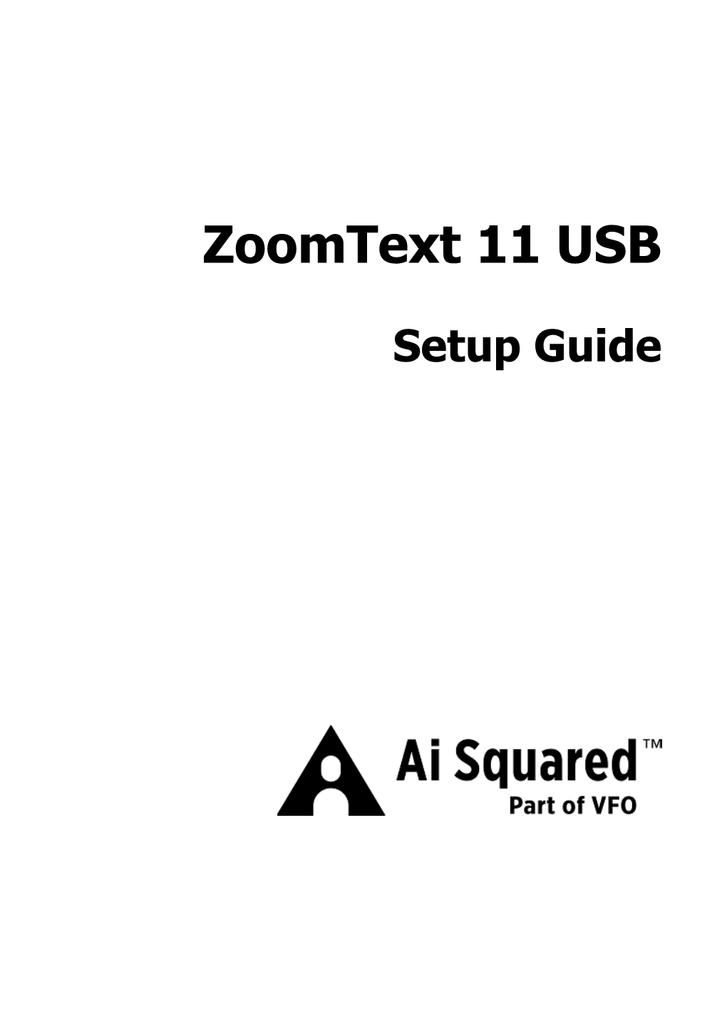 Zoomtext USB Cover Front