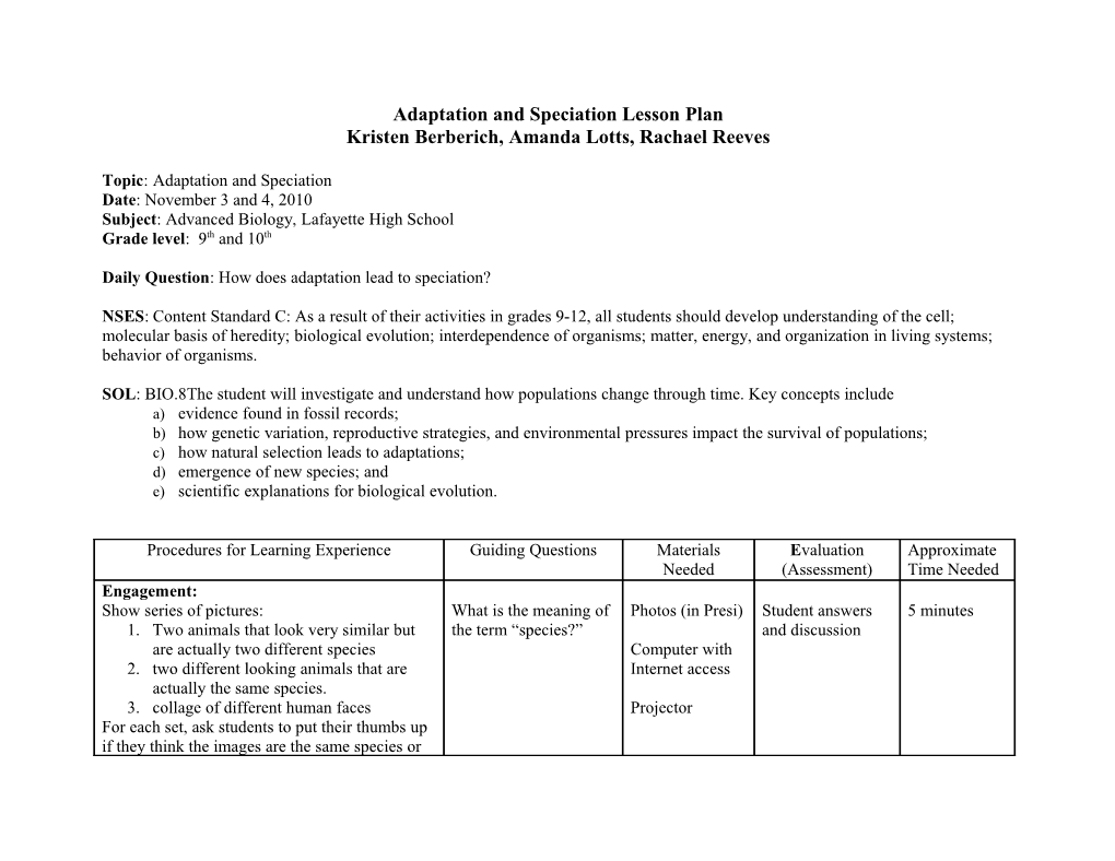 Lesson Plan Template s23