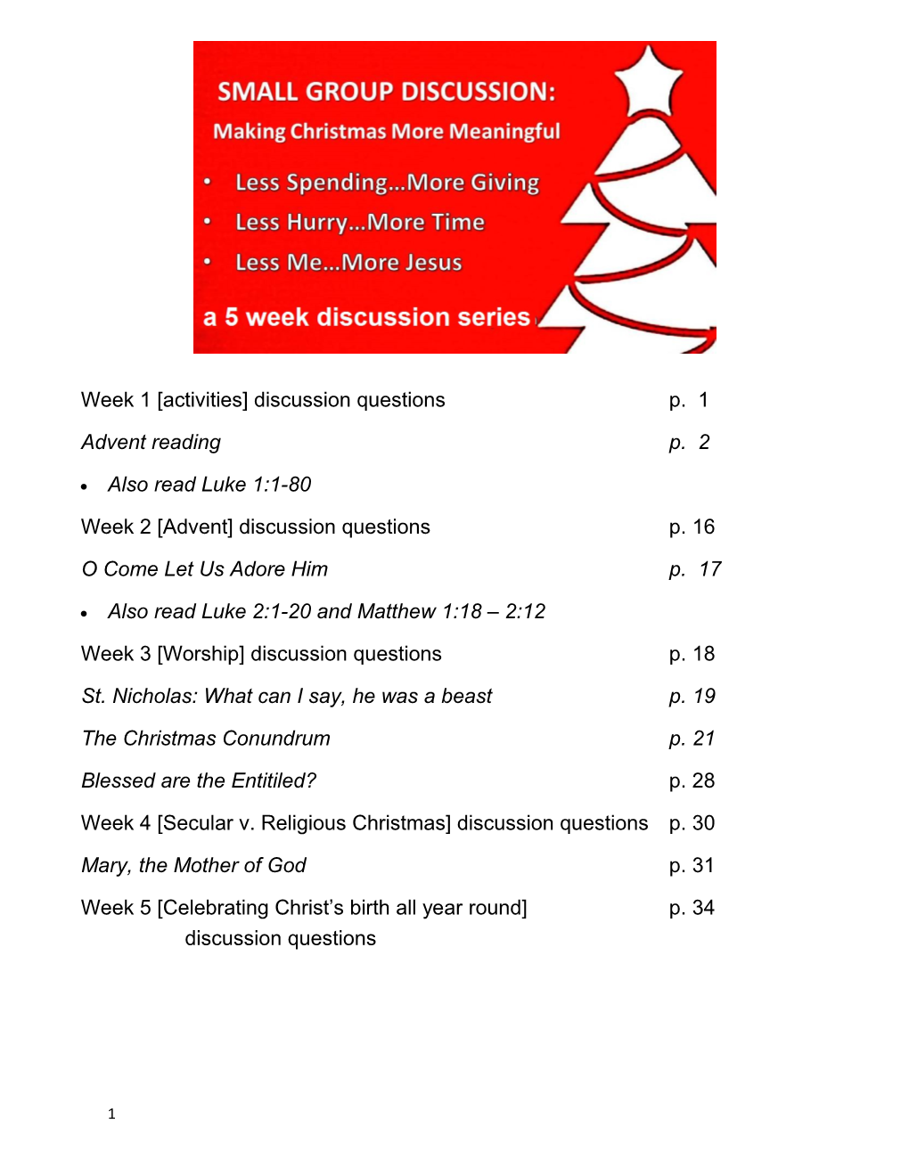 Week 1 Activities Discussion Questions P. 1