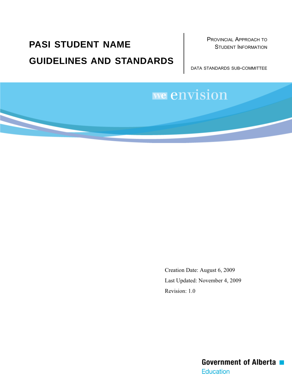 Data Standards Name Guidelines And Standards
