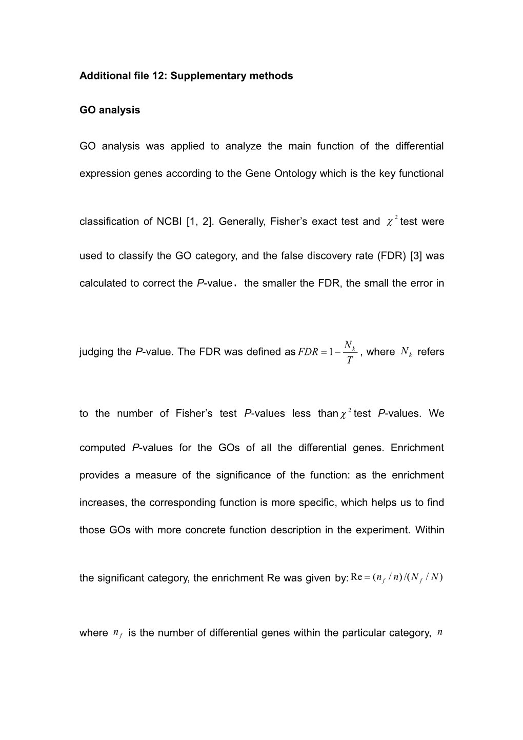 Additional File 12: Supplementary Methods