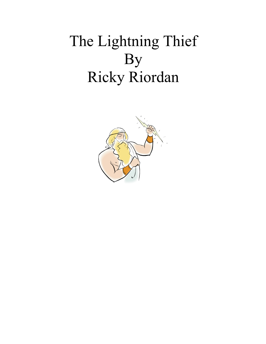 The Lightning Thief