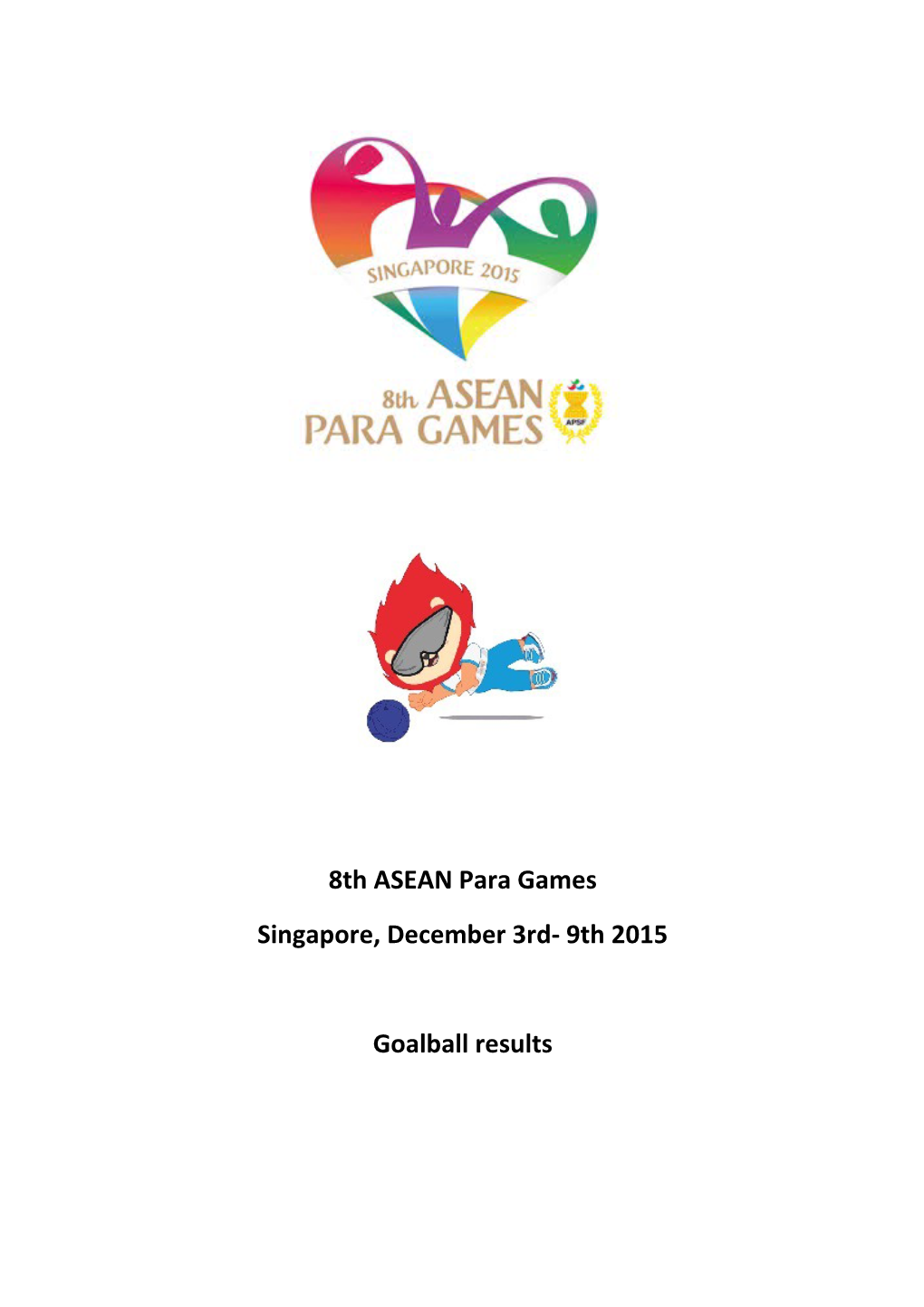 8Th ASEAN Para Games