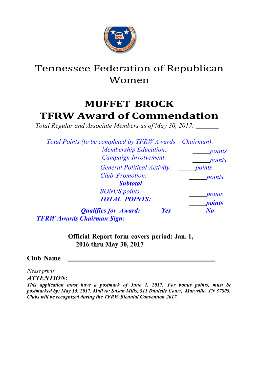 Tennessee Federation of Republican Women