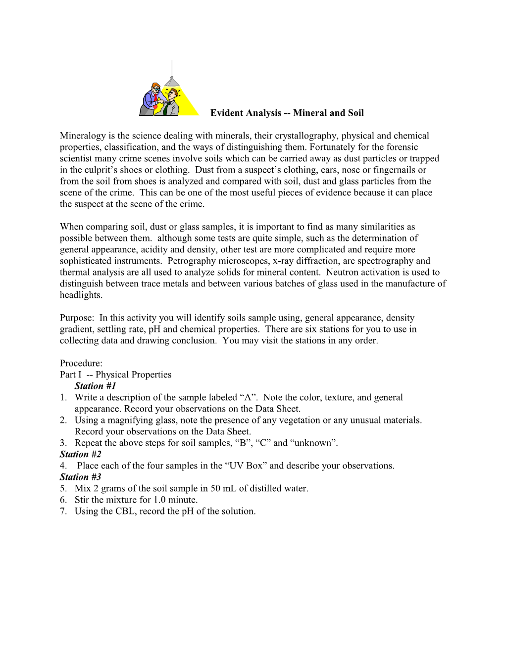 Evident Analysis Mineral and Soil