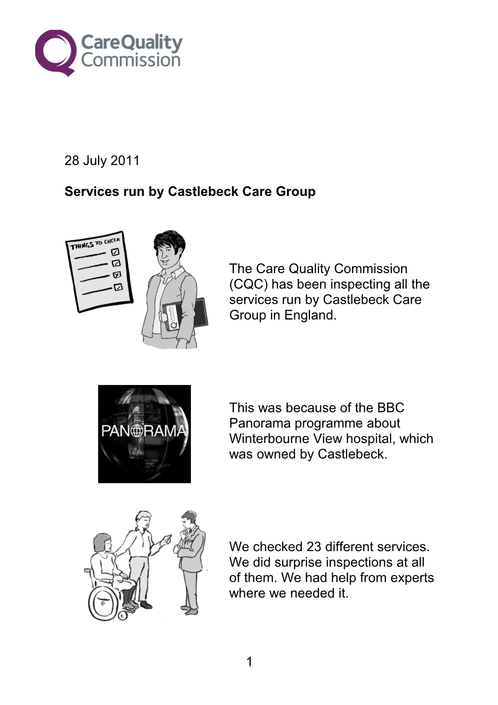 Care Quality Commission s1