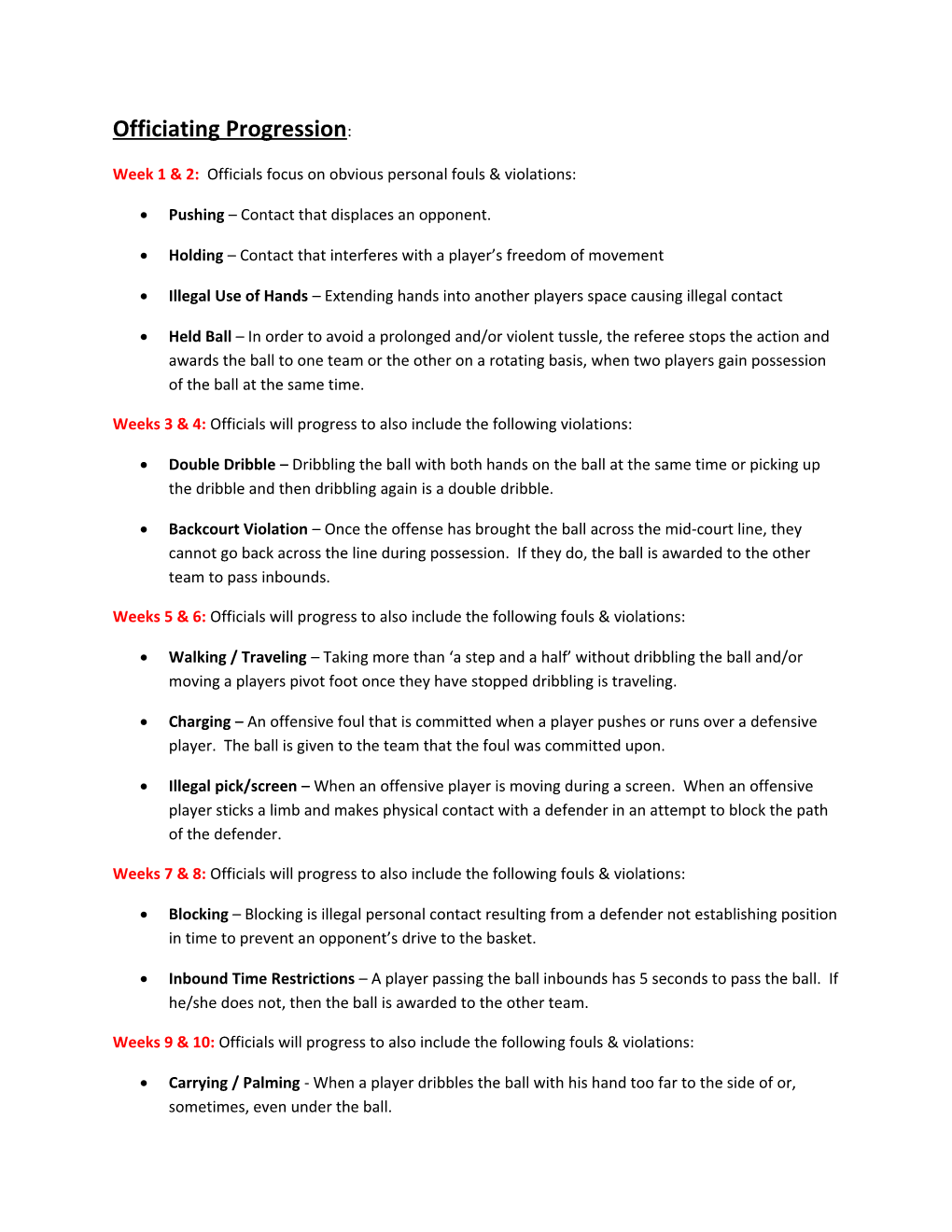 Week 1 & 2: Officials Focus on Obvious Personal Fouls & Violations