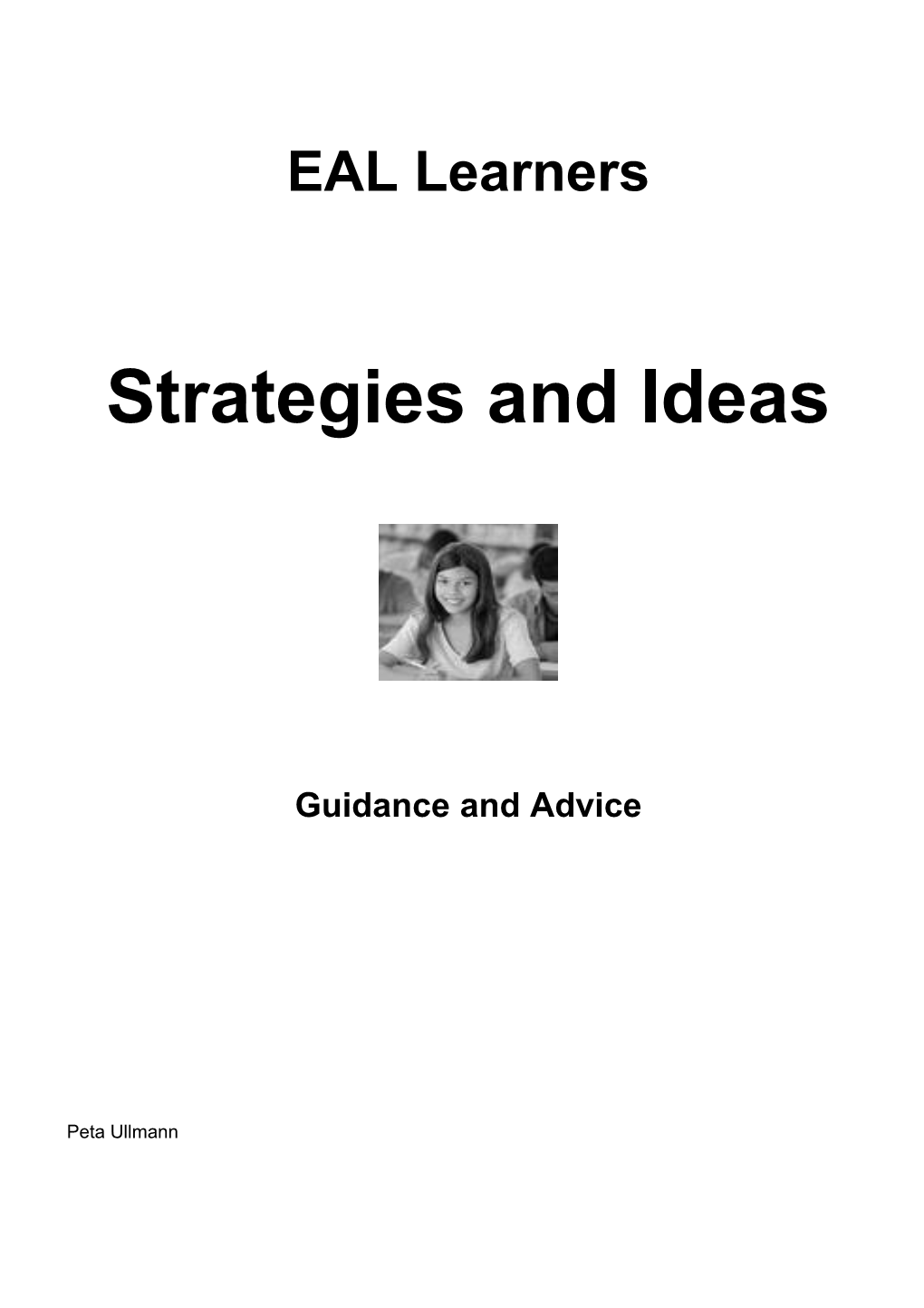 Strategies and Ideas