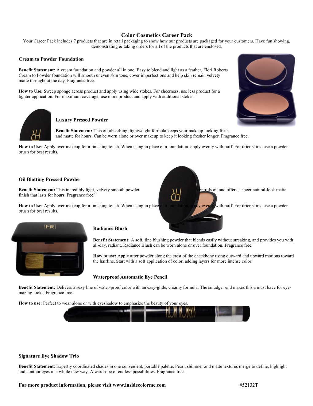 Color Cosmetics Career Pack