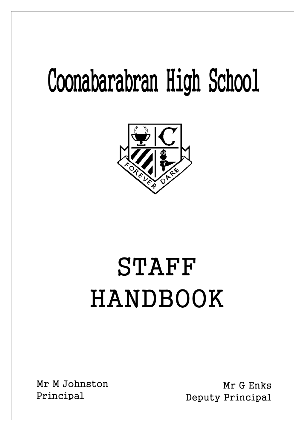 Coonabarabran High School
