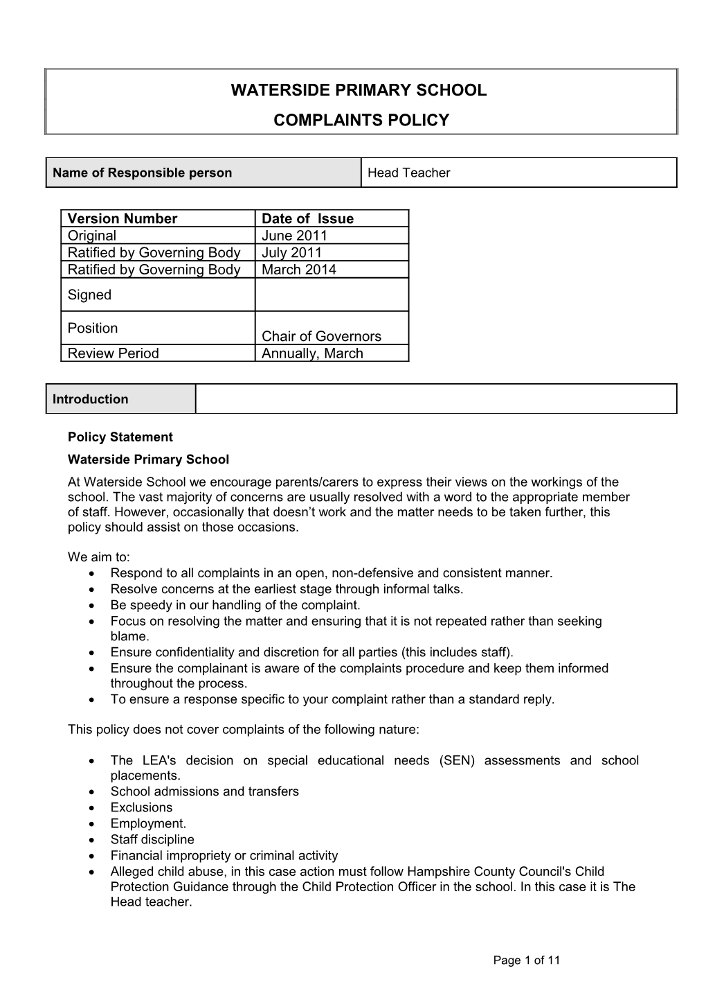 Children S Services Assessment Form Csaf-004