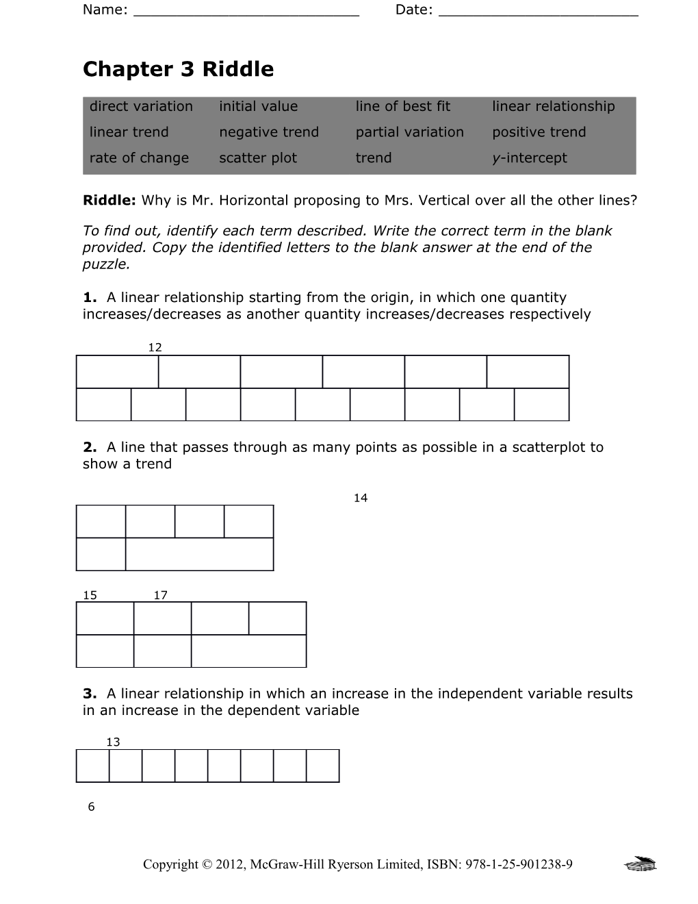 Mathlinks 9 Practice and Homework Book