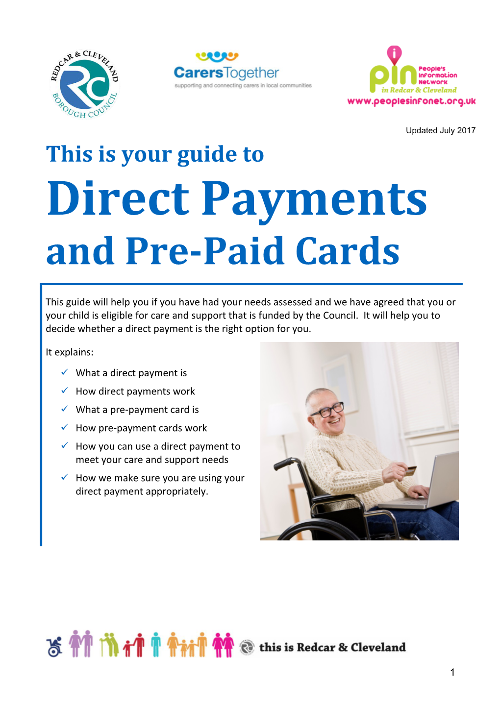 Direct Payments and Pre-Paid Cards