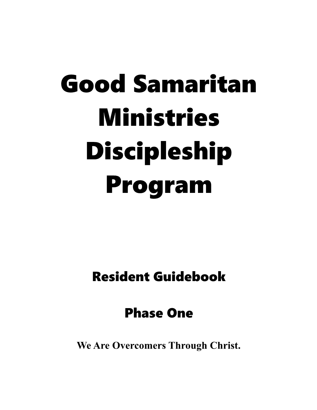 Good Samaritan Ministries