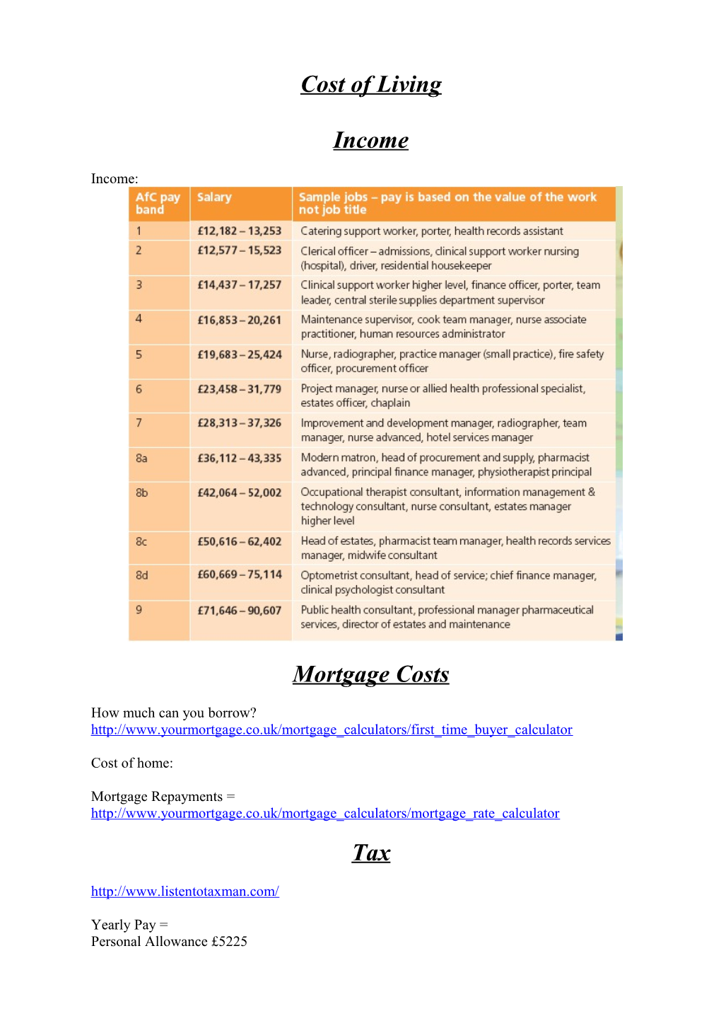 Electricity Running Costs Calculator