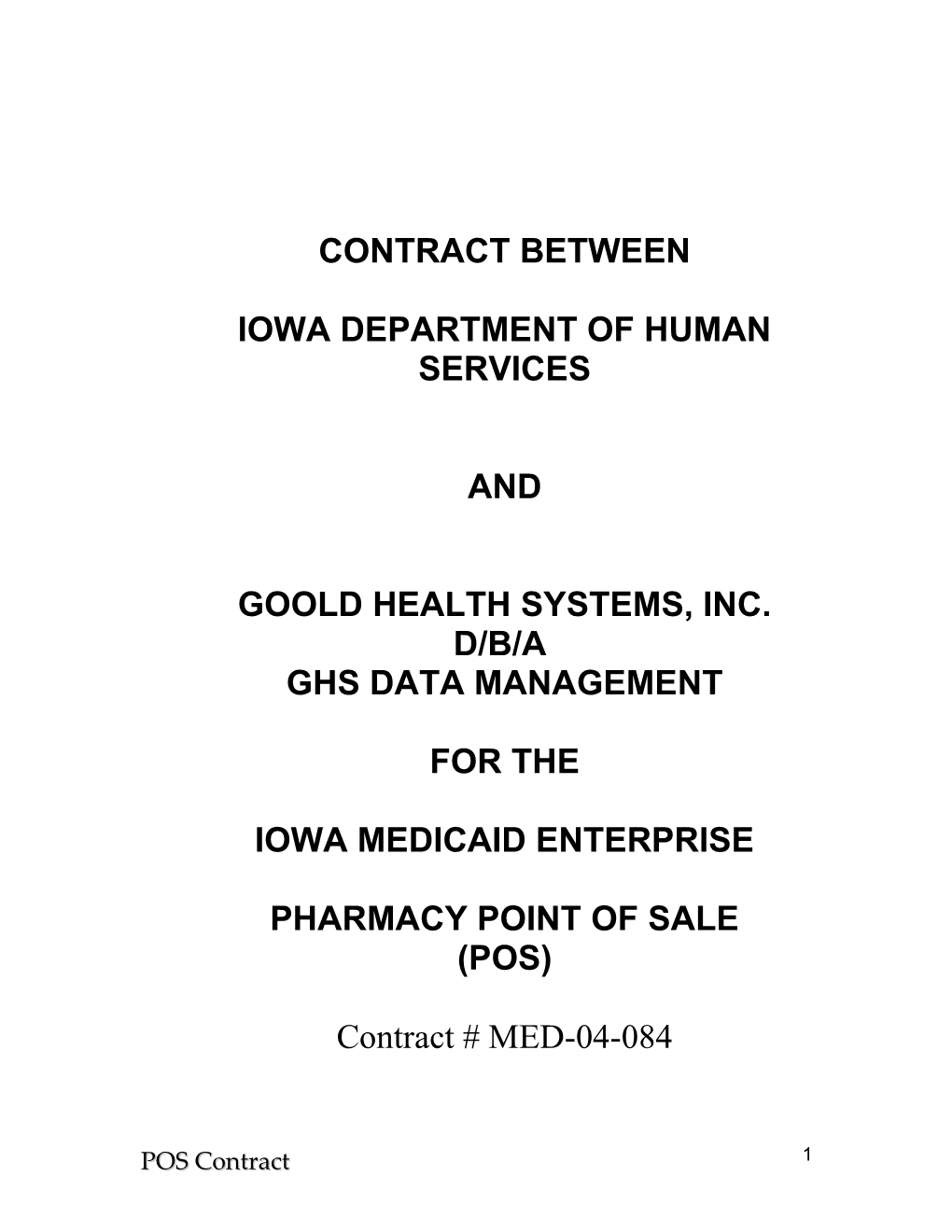 Goold Health Systems, Inc