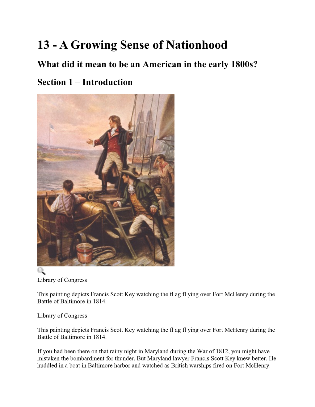 What Did It Mean to Be an American in the Early 1800S?