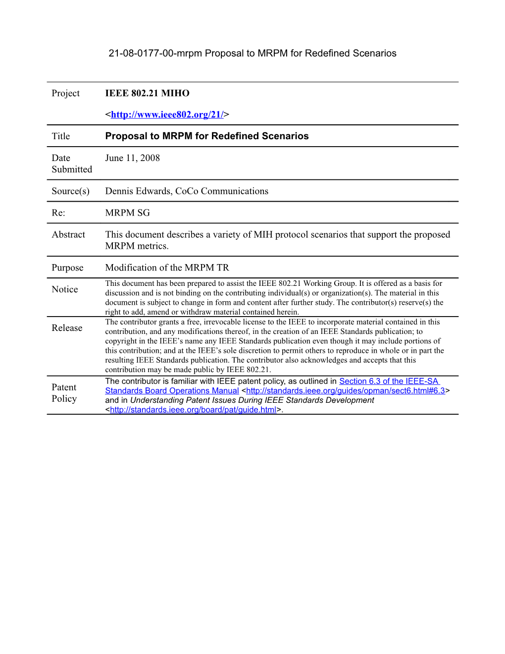 21-08-0177-00-Mrpm Proposal to MRPM for Redefined Scenarios