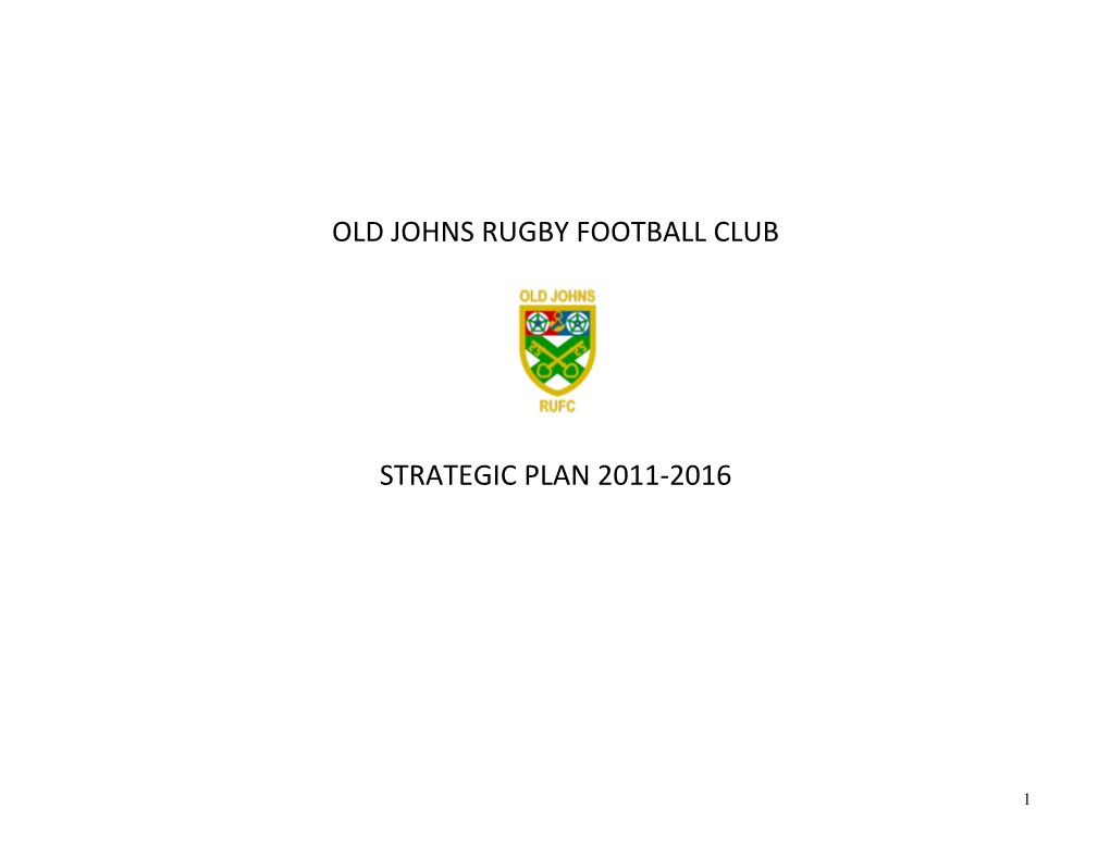 Old Johns Rugby Football Club