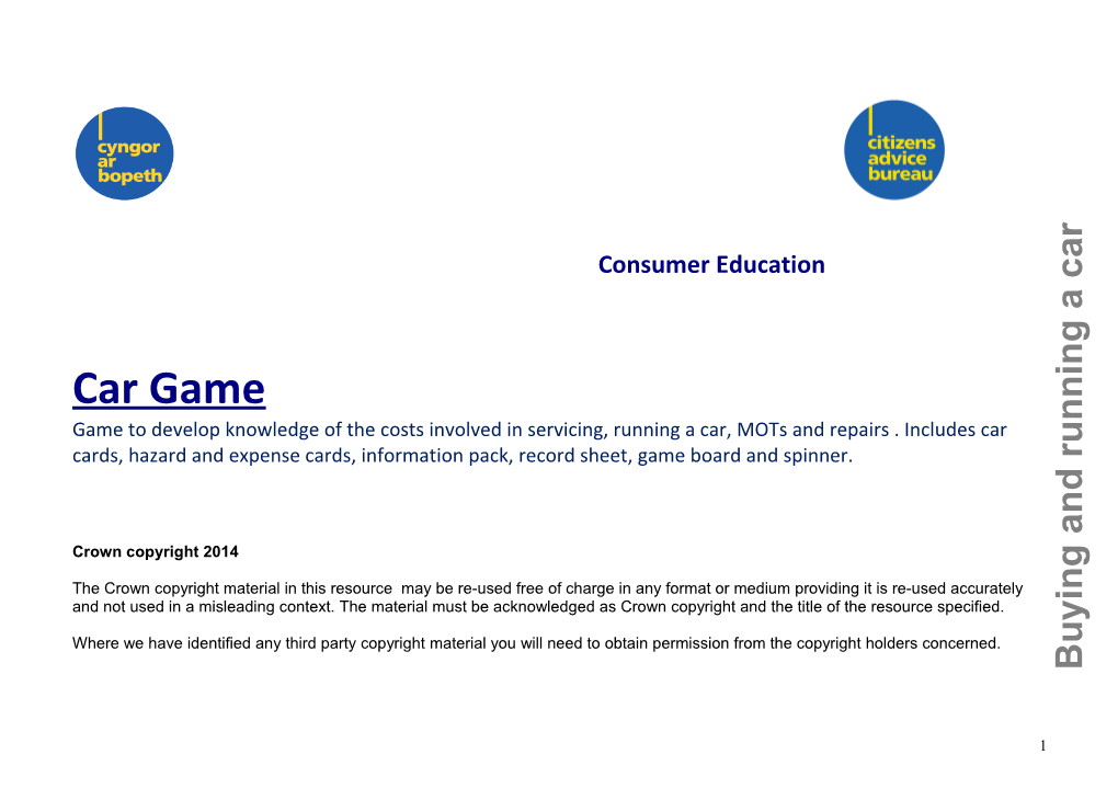 Buying And Selling: Setting The Context Activity 1 Bingo