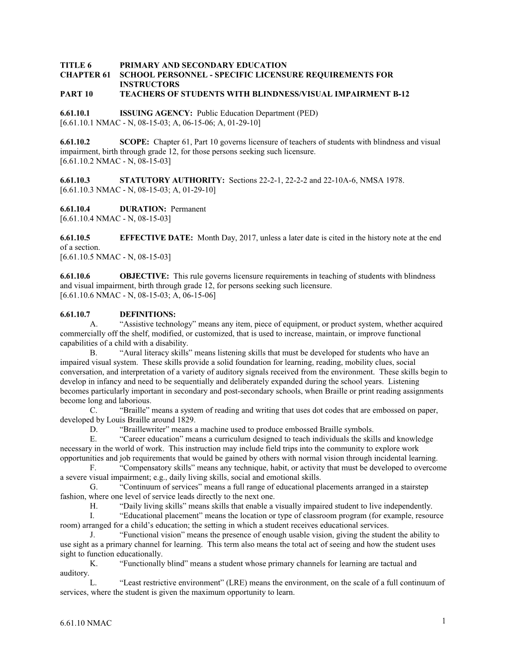 Title 6 Primary and Secondary Education s2