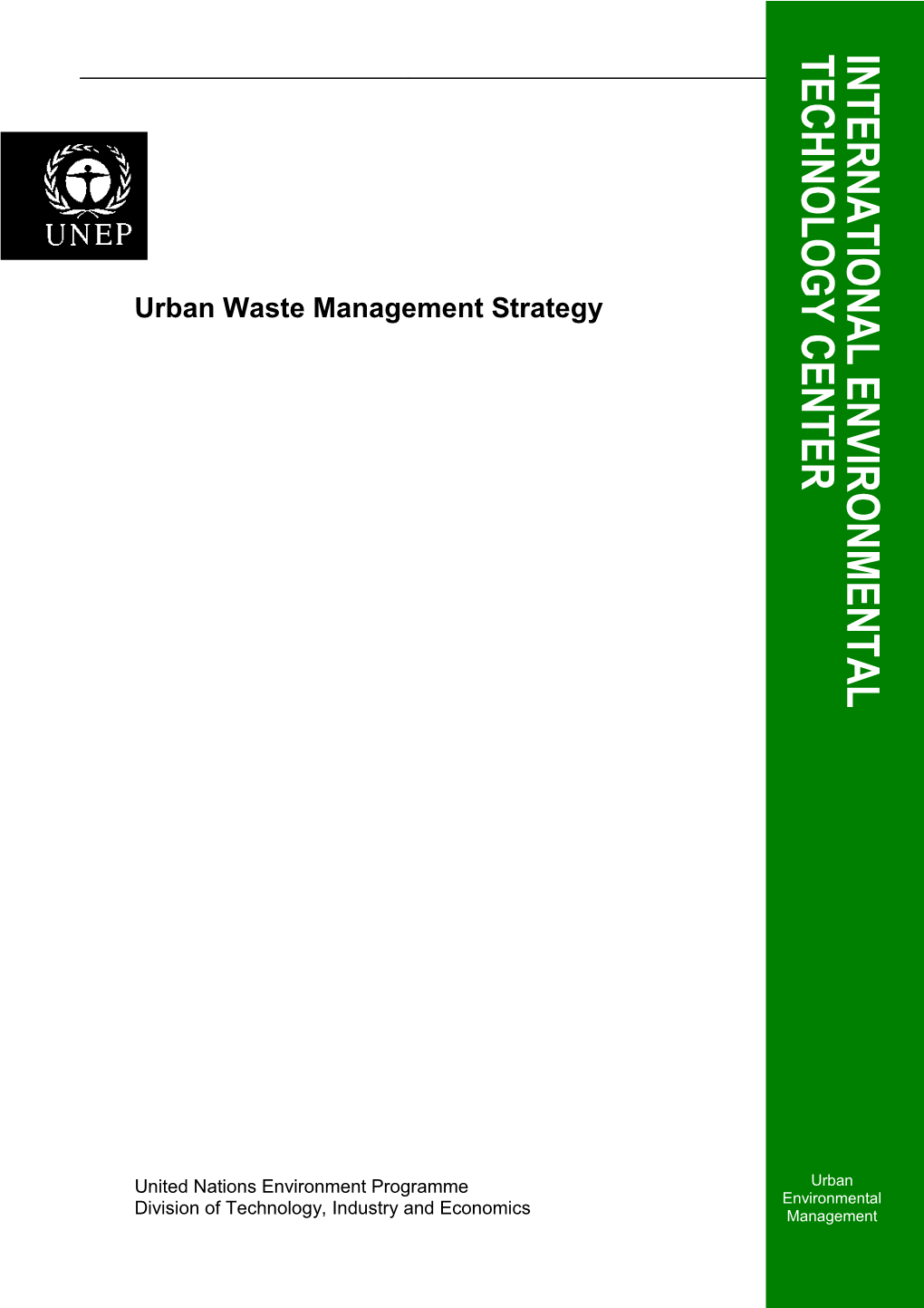 Urban Waste Management Strategy