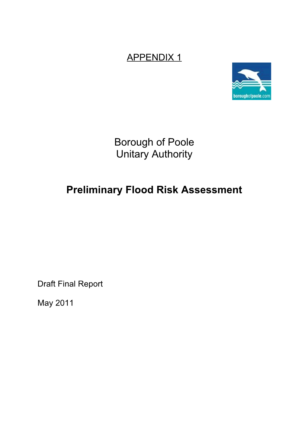 Preliminary Flood Risk Assessment - Appendix