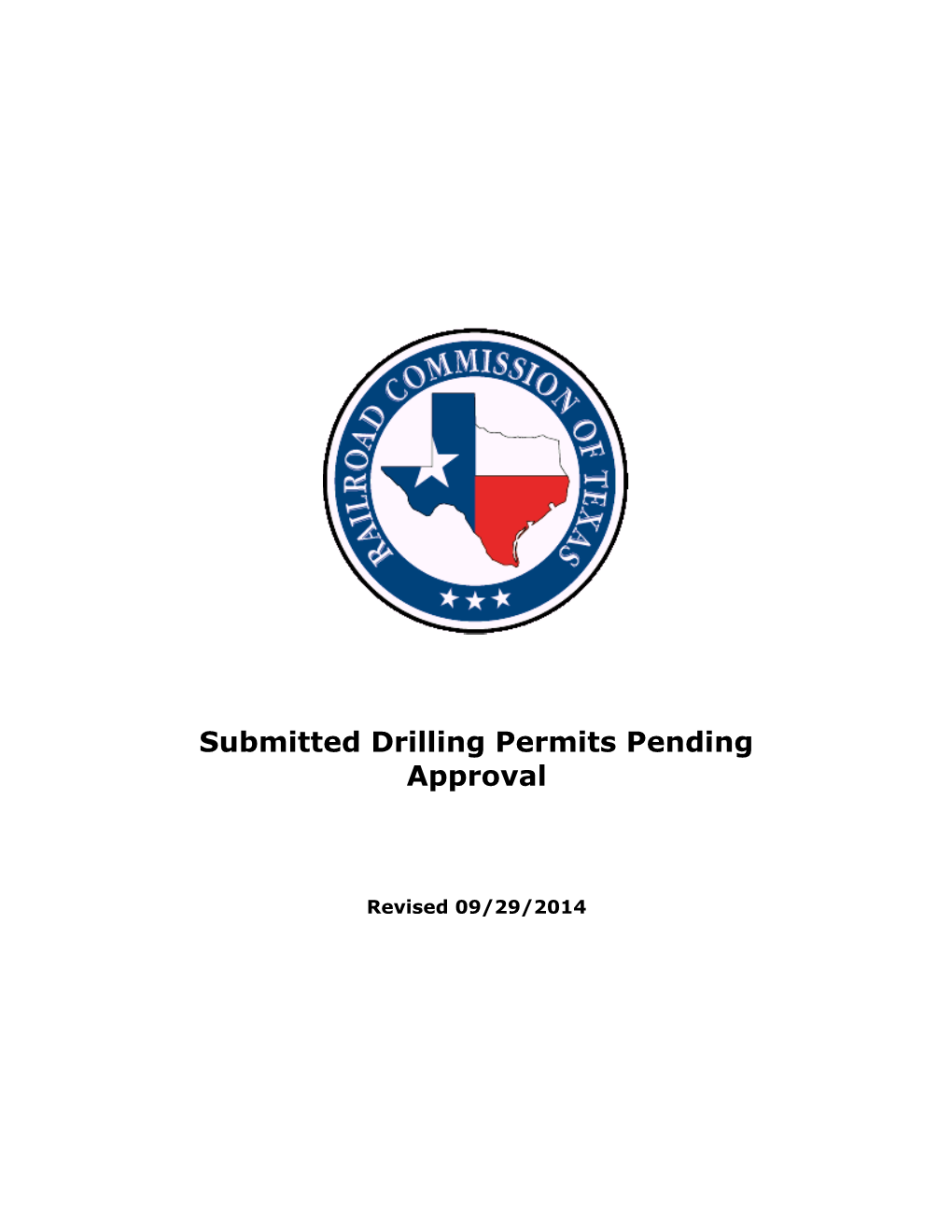 Submitted Drilling Permits Pending Approval