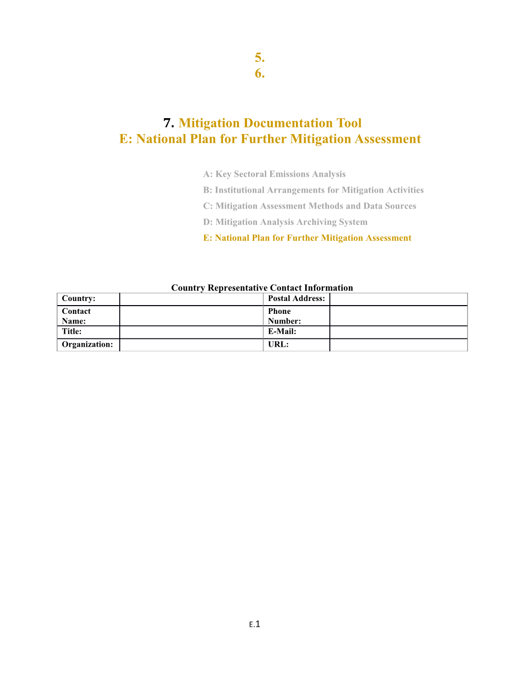 Institutional Arrangements for National Inventory Systems