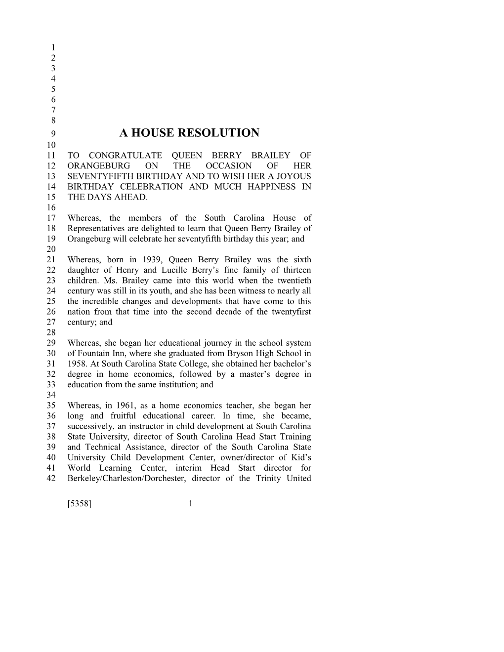 A House Resolution s12