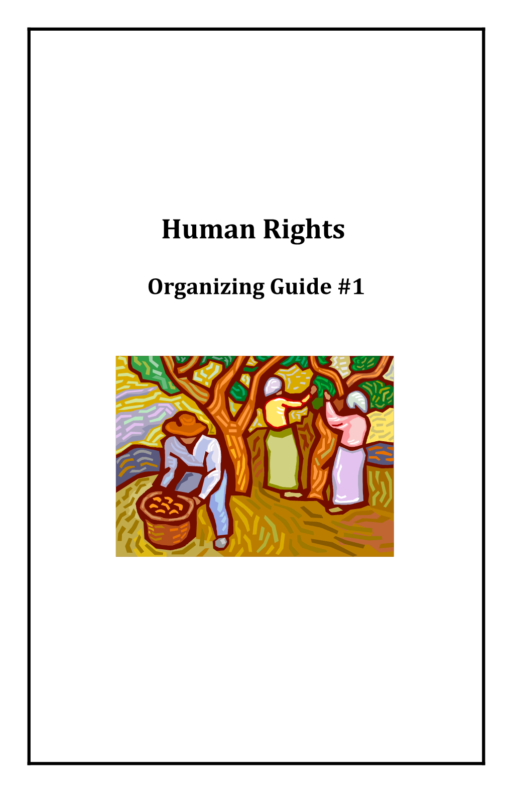 Organizing Guide #1