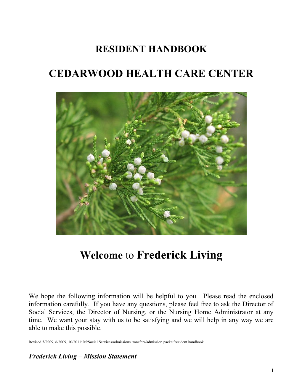 Cedarwood Health Care Center