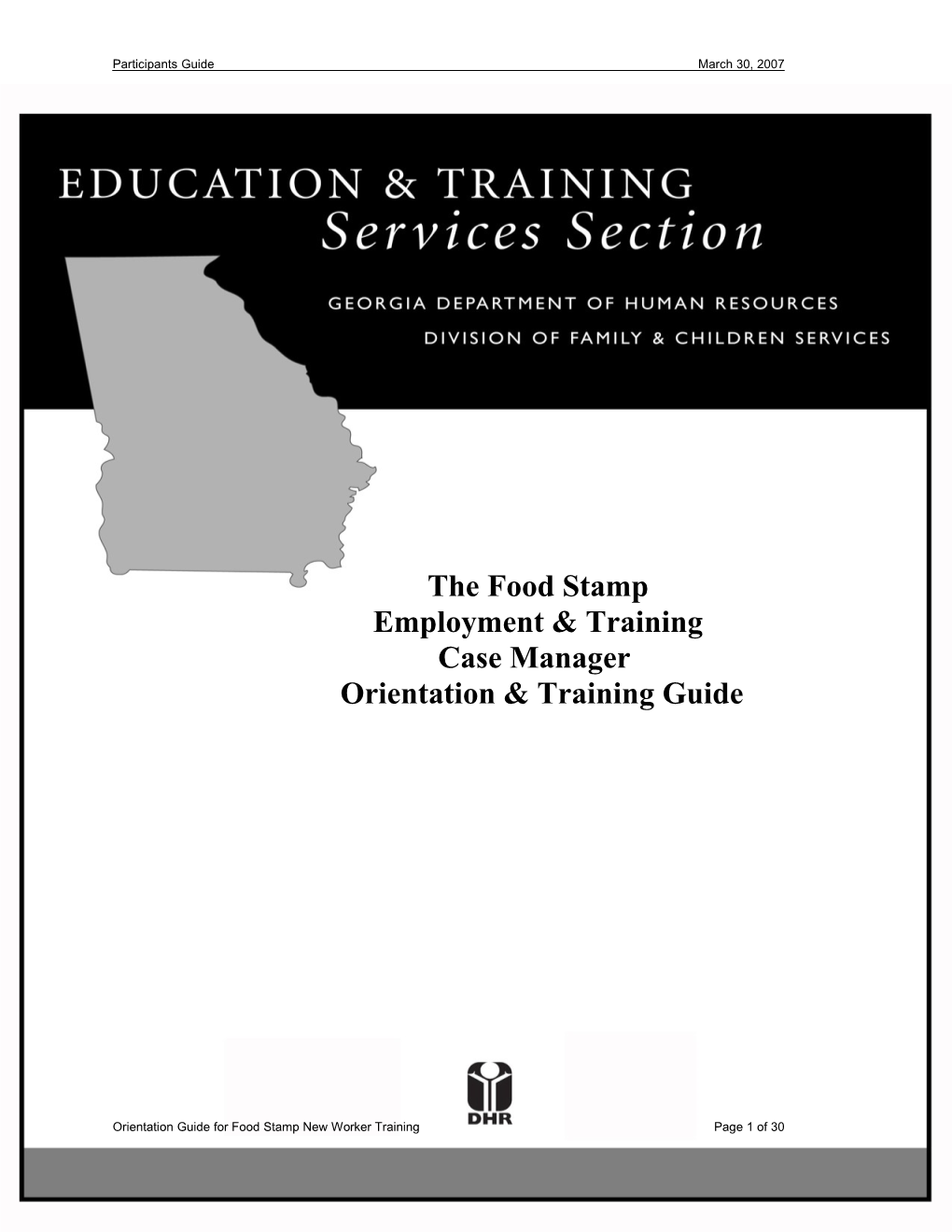 Orientation & Training Guide
