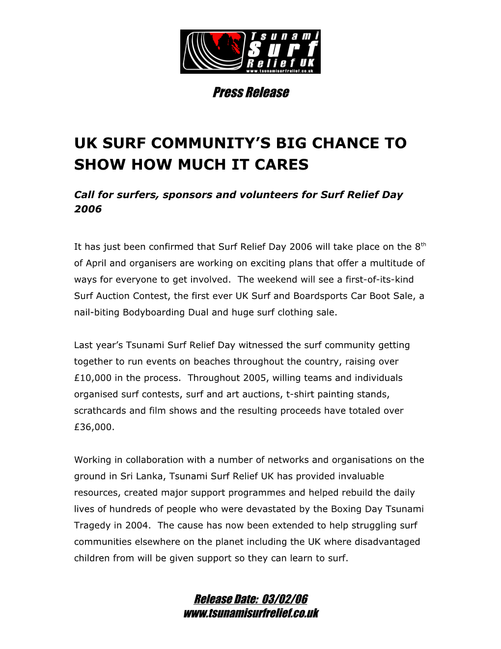 Uk Surf Industry S Big Chance to Show How Much They Care