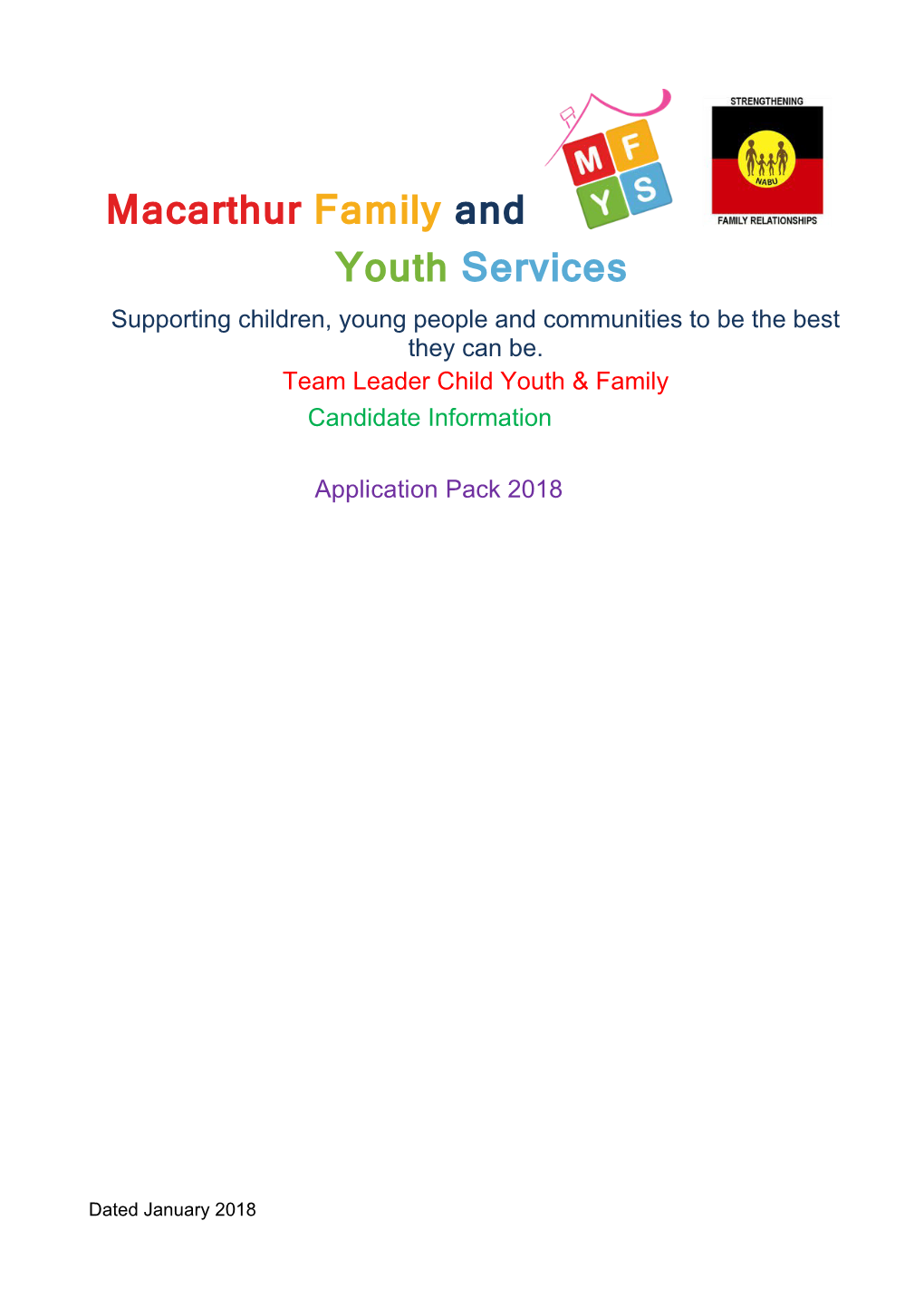 Macarthur Family and Youth Services