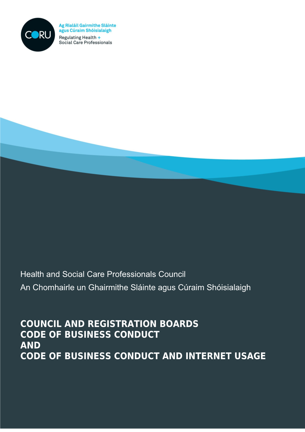 Health and Social Care Professionals Council (Coru)