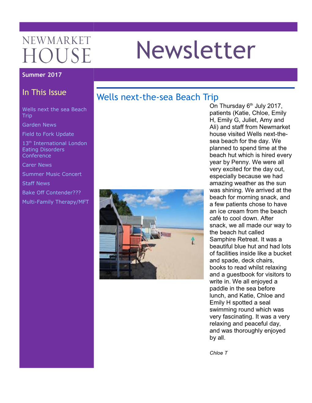 Wells Next-The-Sea Beach Trip