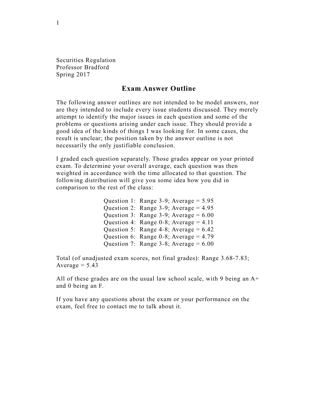 Securities Regulation s4