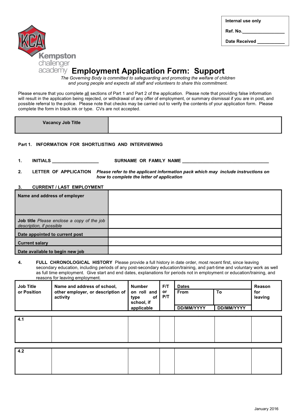 Application for Teaching Appointment s5